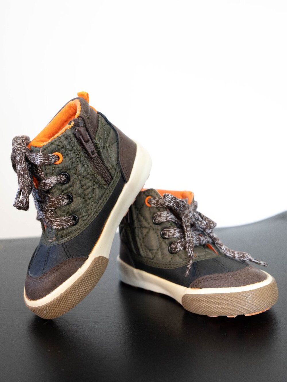 Cat & Jack Zip Up Baby Boots Size 6